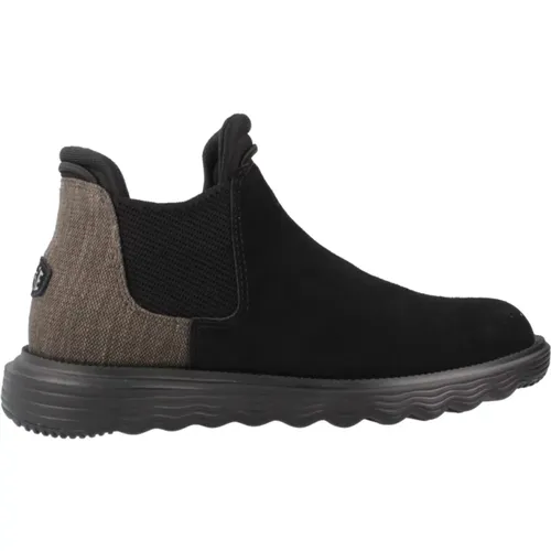 Suede Chelsea Boots , Herren, Größe: 37 EU - Hey Dude - Modalova