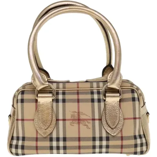 Pre-owned Canvas handbags , female, Sizes: ONE SIZE - Burberry Vintage - Modalova