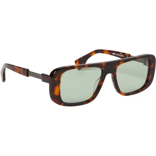 Geometric Polygala Sunglasses , unisex, Sizes: 55 MM - Marcelo Burlon - Modalova