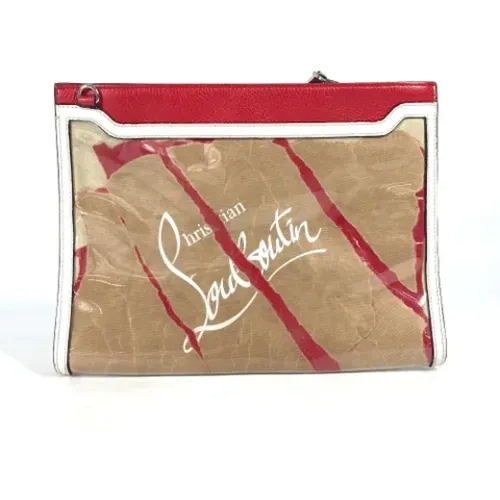 Pre-owned Stoff clutches - Christian Louboutin Pre-owned - Modalova