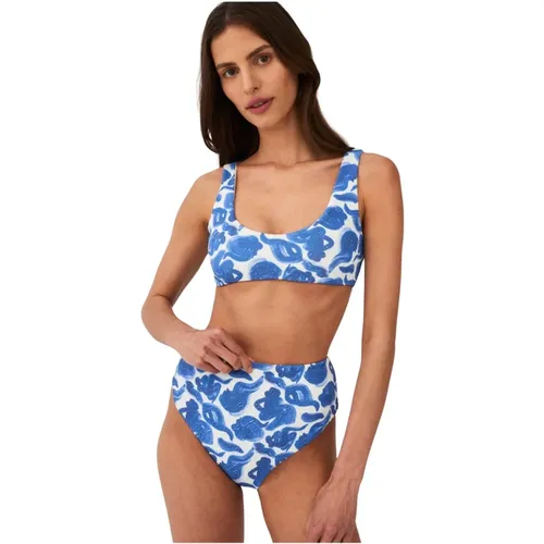 Vintage High-Waisted Bikini Bottom , Damen, Größe: XS - Undress Code - Modalova