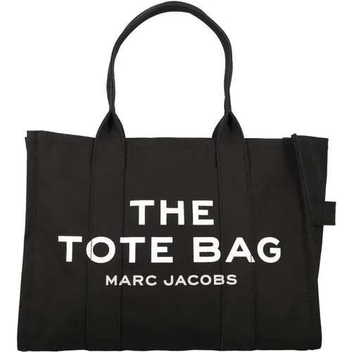 Schwarze Canvas Tote Tasche - Marc Jacobs - Modalova