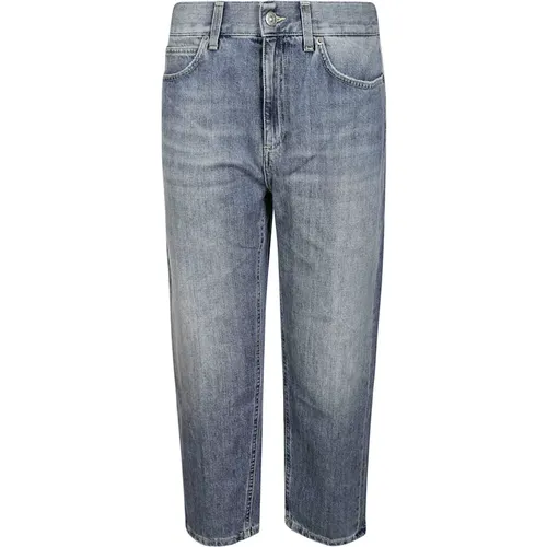 Vintage Straight Jeans , female, Sizes: W28, W30, W26, W29 - Dondup - Modalova