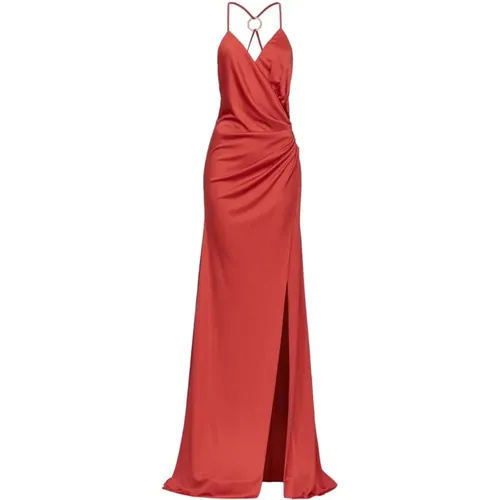 A0Md Long Dress , female, Sizes: S - pinko - Modalova