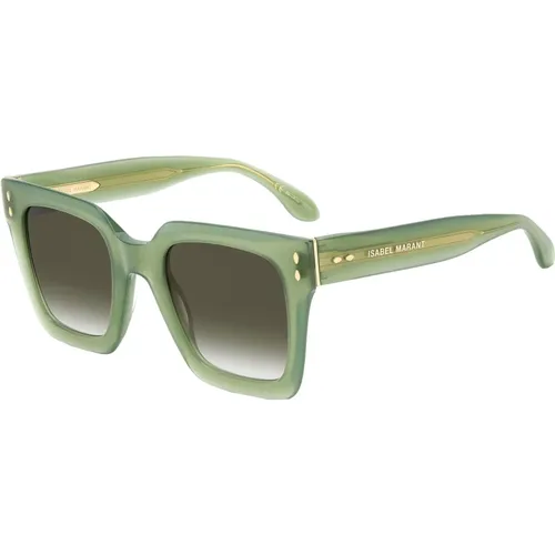 Grüne Sonnenbrille , Damen, Größe: 51 MM - Isabel marant - Modalova