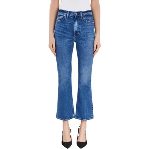 Trendige Cropped Jeans , Damen, Größe: W25 - Polo Ralph Lauren - Modalova