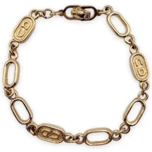 Pre-owned Metal bracelets , female, Sizes: ONE SIZE - Dior Vintage - Modalova