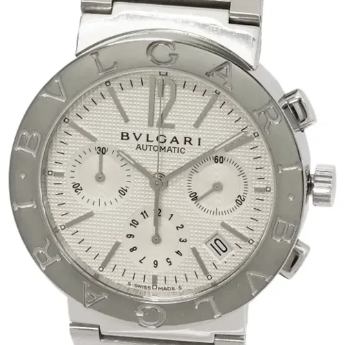 Pre-owned Metal watches , male, Sizes: ONE SIZE - Bvlgari Vintage - Modalova