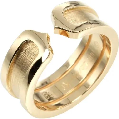 Pre-owned Metal rings , female, Sizes: ONE SIZE - Cartier Vintage - Modalova