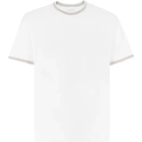 Sportlich-elegantes Giza Baumwoll-T-Shirt - Eleventy - Modalova