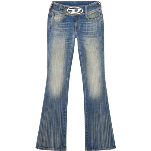 Gerades Jeans , Damen, Größe: W30 - Diesel - Modalova