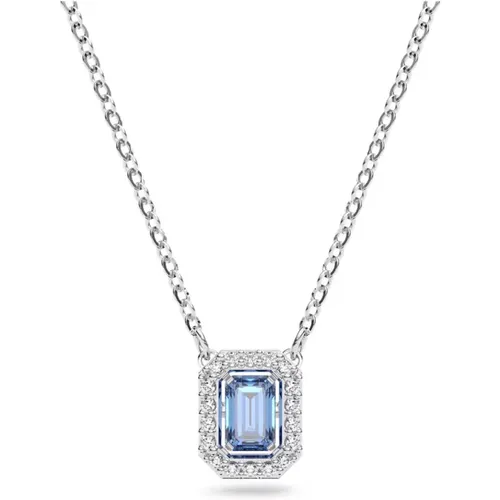 Octagon-Cut Pendant Una Collection , female, Sizes: ONE SIZE - Swarovski - Modalova