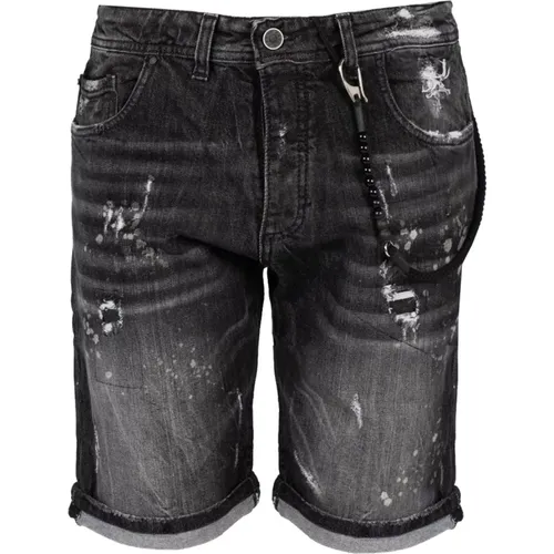 Vintage Denim Shorts , Herren, Größe: L - Xagon Man - Modalova