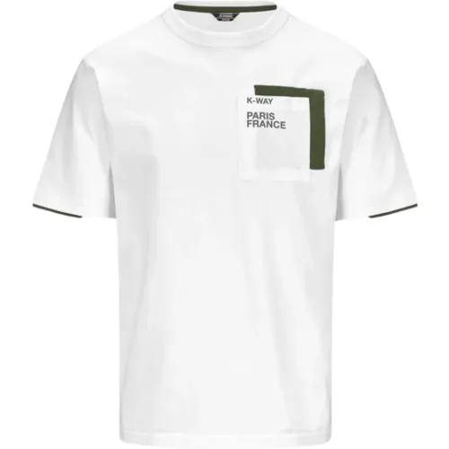Ghost T-Shirt , male, Sizes: M, S, L, XL - K-way - Modalova