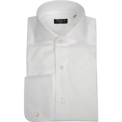 Handcrafted Napoli Shirt , male, Sizes: 2XL, XS, 4XL, 3XL, M, 5XL, S - Finamore - Modalova