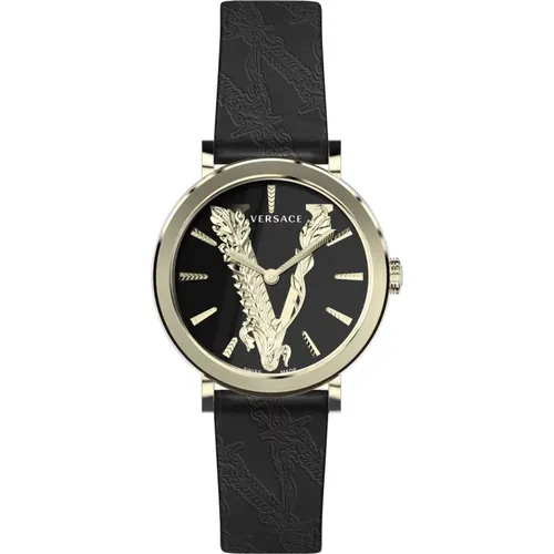 Virtus Barocca Watch , female, Sizes: ONE SIZE - Versace - Modalova