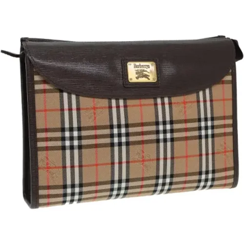 Pre-owned Canvas clutches - Burberry Vintage - Modalova