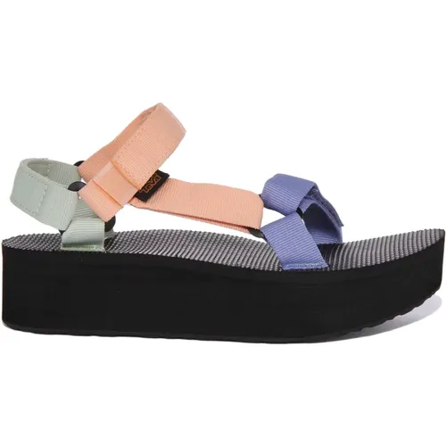 Flatform Universal Sandals in Multi-Colour , female, Sizes: 6 UK, 5 UK, 8 UK, 4 UK, 7 UK - Teva - Modalova