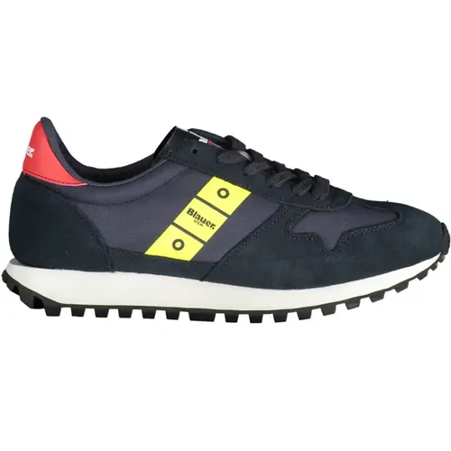 Sports Sneakers with Contrasting Accents , male, Sizes: 12 UK, 11 UK - Blauer - Modalova