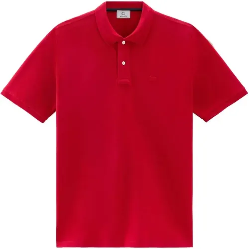 Polo , male, Sizes: M, S - Woolrich - Modalova