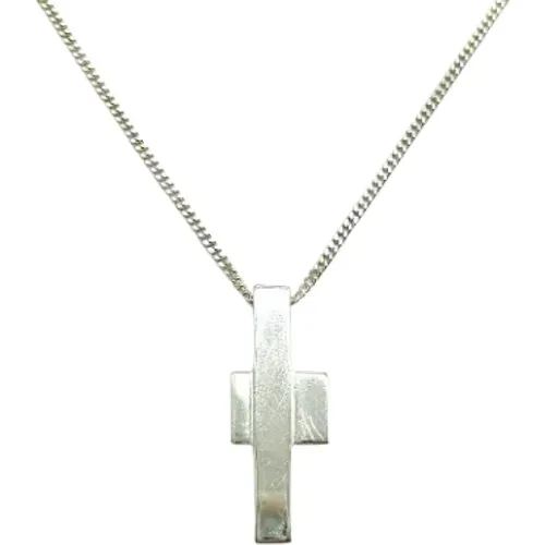 Pre-owned Metal necklaces , female, Sizes: ONE SIZE - Gucci Vintage - Modalova