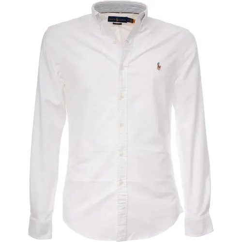 Slim-Fit Oxford Hemd , Herren, Größe: 2XL - Polo Ralph Lauren - Modalova