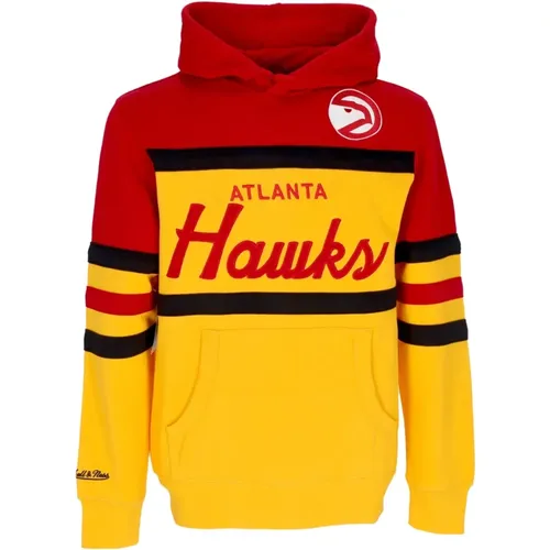 NBA Head Coach Hoodie Atlanta Hawks , Herren, Größe: S - Mitchell & Ness - Modalova