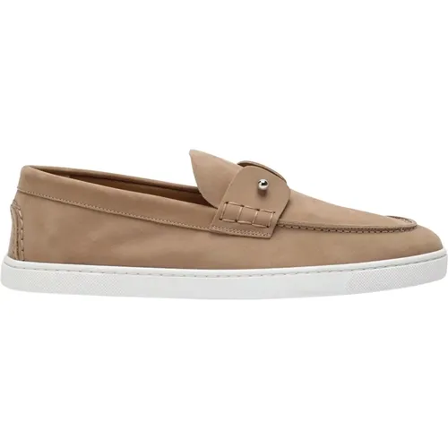 Classic Boat Shoe Style , male, Sizes: 10 UK, 7 1/2 UK, 5 UK, 9 1/2 UK, 6 UK, 7 UK, 8 UK, 8 1/2 UK, 6 1/2 UK, 9 UK - Christian Louboutin - Modalova