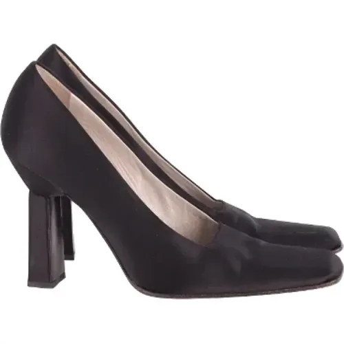 Pre-owned Satin heels , female, Sizes: 4 UK - Prada Vintage - Modalova