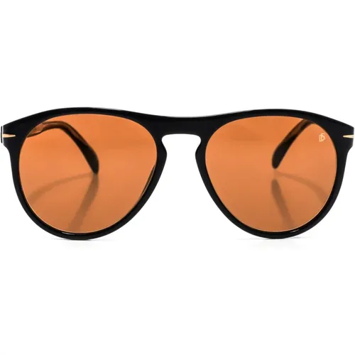 Runde Acetat-Sonnenbrille mit UV-Schutz - Eyewear by David Beckham - Modalova