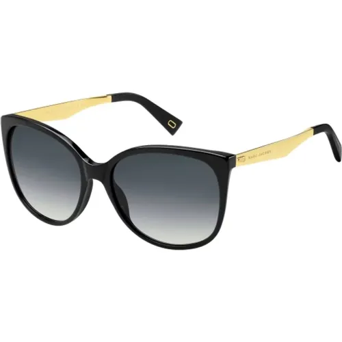 Schwarze Acetat-Sonnenbrille für Frauen - Marc Jacobs - Modalova