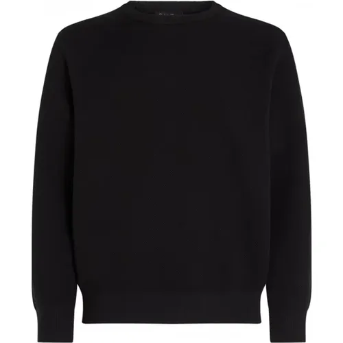 Schwarzer Beauty Pullover , Herren, Größe: S - Calvin Klein - Modalova