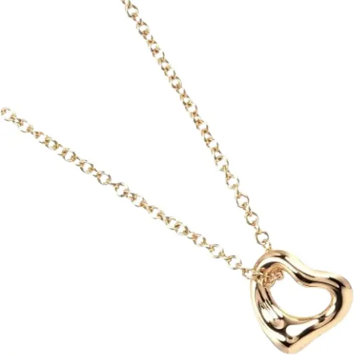 Pre-owned Rose Gold necklaces , female, Sizes: ONE SIZE - Tiffany & Co. Pre-owned - Modalova