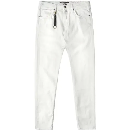 Slim-Fit Denim Jeans , Herren, Größe: W34 L34 - Incotex - Modalova