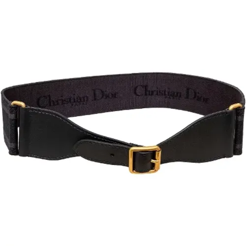 Pre-owned Canvas belts , female, Sizes: ONE SIZE - Dior Vintage - Modalova