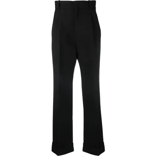 Straight Leg Trousers , female, Sizes: S, M, 2XS, XS - Gucci - Modalova