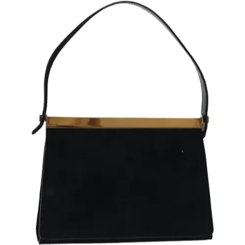 Pre-owned Suede handbags , female, Sizes: ONE SIZE - Gucci Vintage - Modalova