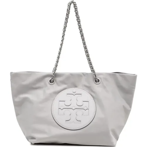 Chic Shoulder Bag with Logo Patch , female, Sizes: ONE SIZE - TORY BURCH - Modalova