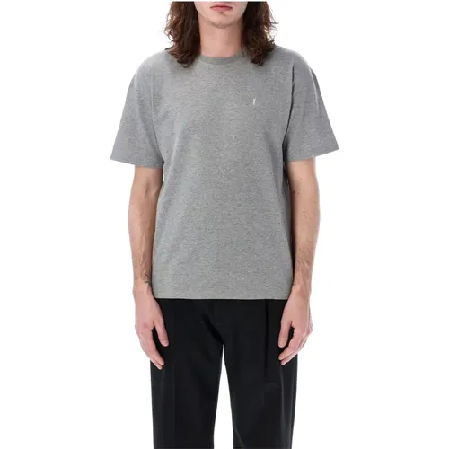 T-Shirts , male, Sizes: 2XL - Saint Laurent - Modalova