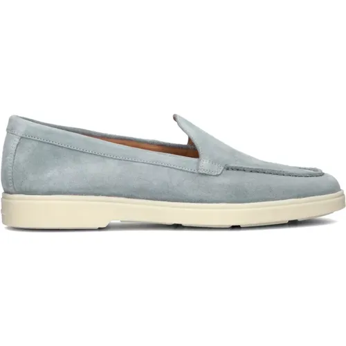 Slip-On Schuhe Sky Wildleder , Damen, Größe: 36 EU - Santoni - Modalova