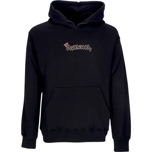 Schwarzer Prince Hoodie Langarm Sweatshirt - Propaganda - Modalova