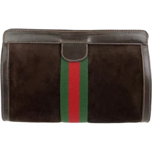 Pre-owned Leder clutches - Gucci Vintage - Modalova