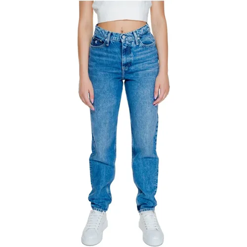 Mom Jeans Herbst/Winter Kollektion , Damen, Größe: W27 L30 - Calvin Klein Jeans - Modalova