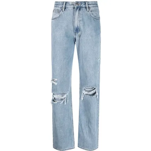 Authentische Trashed Wide Leg Jeans Blau - Ksubi - Modalova