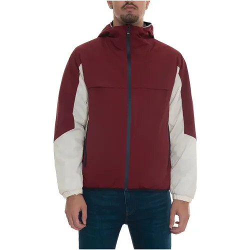 Hooded harrington jacket , male, Sizes: XL, 2XL - Tommy Hilfiger - Modalova