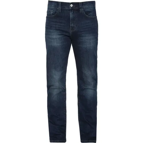 Slim-fit Jeans , Herren, Größe: W33 L32 - Schott NYC - Modalova