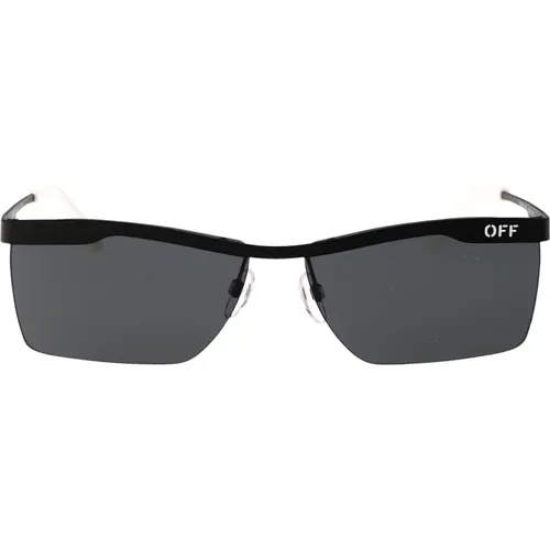 Rimini Stylish Sunglasses for Summer , unisex, Sizes: 61 MM - Off White - Modalova