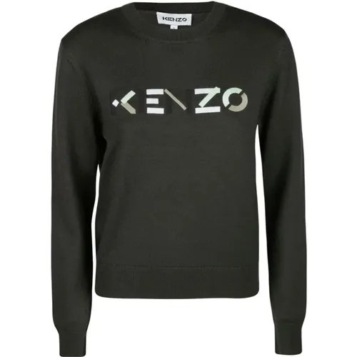 Merinowolle Logo Pullover Kenzo - Kenzo - Modalova