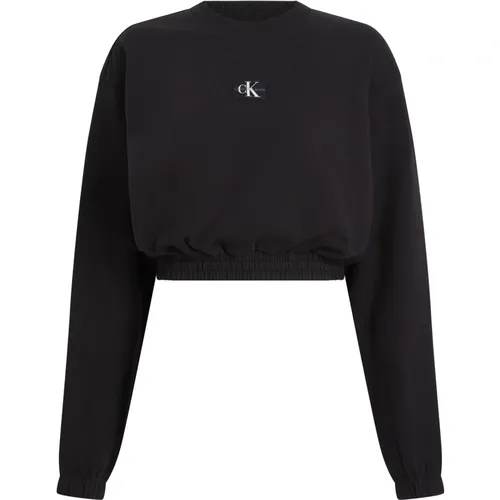 Sweater with Regenerative Cotton , female, Sizes: M, S, XS - Calvin Klein - Modalova