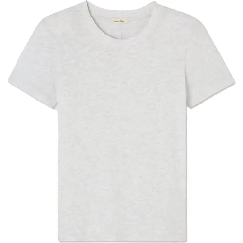 Light Grey T-Shirts , female, Sizes: S - American vintage - Modalova